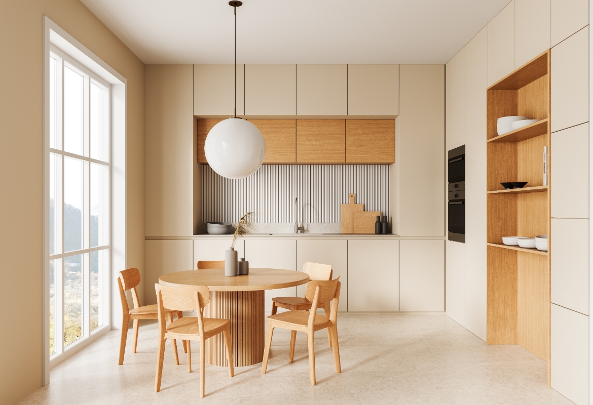 Wooden Modern Kitchen