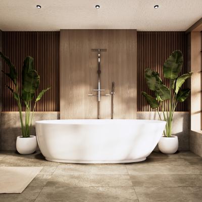 Japandi Spa Style Bathroom